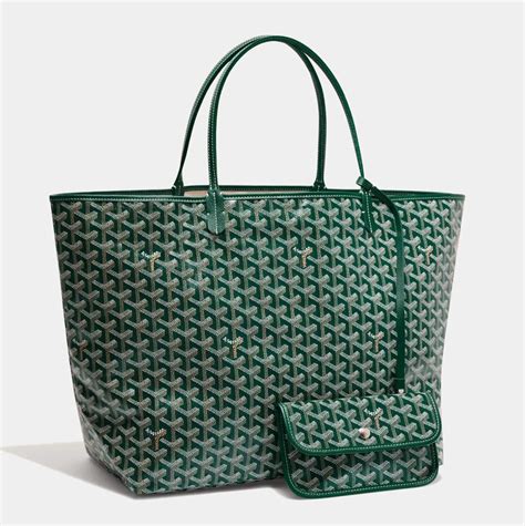 brown goyard bag|goyard green bag price.